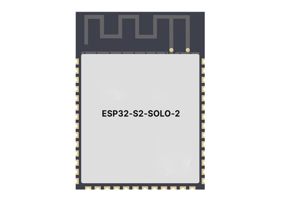 Modulo de comunicación inalámbrica ESP32-S2-SOLO-2-N8 de 2,4 GHz Wi-Fi 802.11 b/g/n Modulo