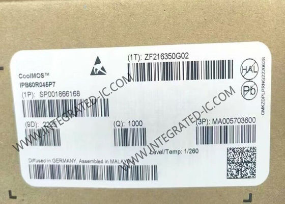Chip de circuito integrado IPB60R045P7 Transistores MOSFET de potencia de canal N de 600 V