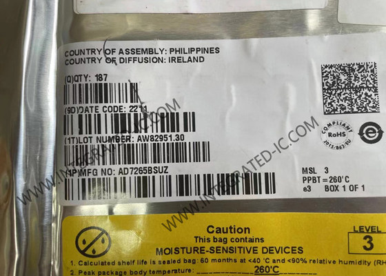AD7265BSUZ Chip de circuito integrado convertidores de ADC de 12 bits TQFP-32 3 canales SAR ADC