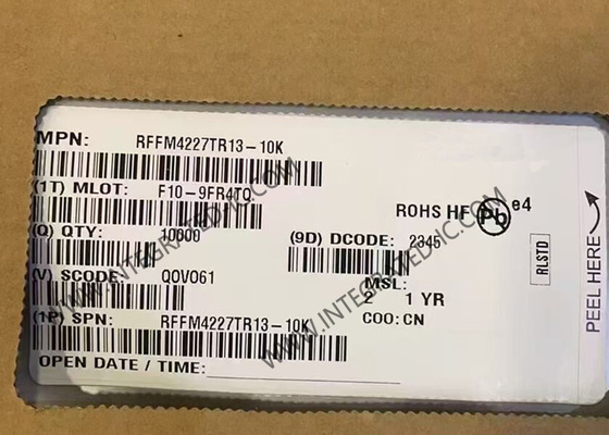 Modulo de comunicación inalámbrica RFFM4227TR13 Amplificador de ruido bajo Wi-Fi