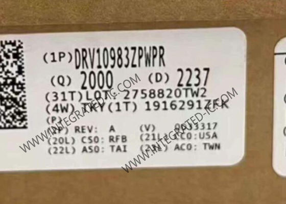 DRV10983ZPWPR Chip de circuito integrado 24V 3A controlador de motor BLDC de 3 fases