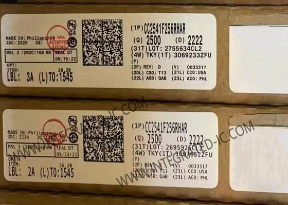 CC2541F256RHAR BT IC 2.4GHz BT Baja energía y MCU inalámbrico patentado VQFN-40