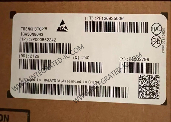 Chip de circuito integrado IGW30N60H3 600V 30A Transistores IGBT únicos TO-247