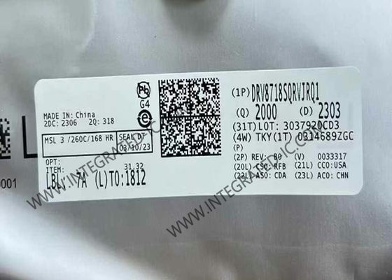 Chip de circuito integrado DRV8718SQRVJRQ1 Automotriz inteligente conductores de puente completo