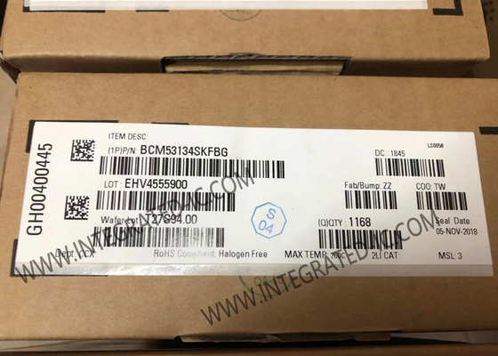 BCM53134SKFBG Ethernet IC Switch de Gigabit Ethernet de 6 puertos de muy baja potencia