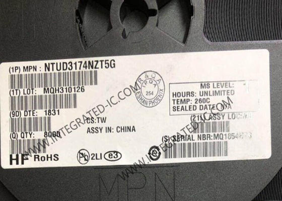NTUD3174NZT5G Chip de circuito integrado 20V 280mA Transistores MOSFET de doble canal N