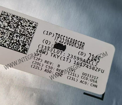 Chip de circuito integrado TPS53688RSBR Controlador de doble canal de 8 fases QFN-40