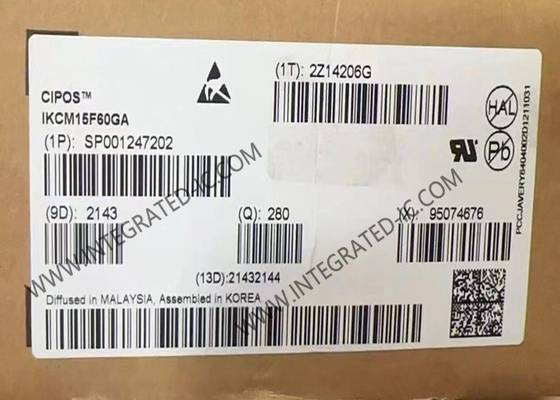 Modulos IGBT para automóviles IKCM15F60GA 600V Modulo de controlador de potencia de 3 fases 2000Vrms