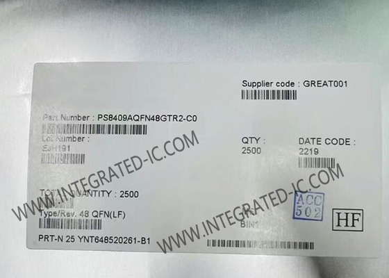 Chip de circuito integrado PS8409AQFN48GTR2-C0 6 Gbps HDMITM 2.0 Repetidor de limpieza de jitter