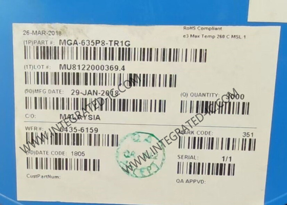 MGA-635P8-TR1G módulo de comunicación inalámbrica con ruido ultra bajo con alta linealidad con bajo ruido