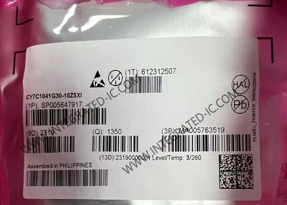 CY7C1041G30-10ZSXI Chip de memoria IC de alto rendimiento 4 Mbit FAST SRAM con interfaz paralela