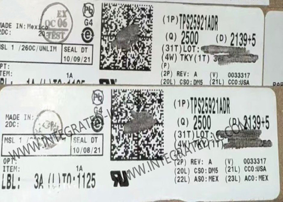 TPS25921ADR Chip de circuito integrado 1.7A IC de fusible electrónico SOIC-8 eFuse
