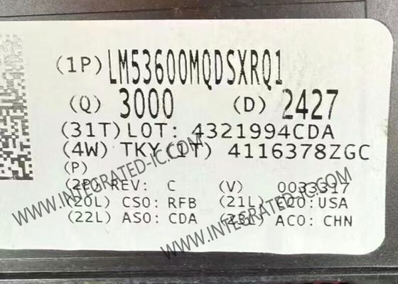 LM53600MQDSXRQ1 Chip de circuito integrado automotriz 3.5V a 36V 650mA Convertidor sincrónico de descenso de 2.1MHz