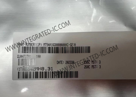 MT54A16G8080A00AC-32:Chip IC de memoria 128Gbit 8 canales Memoria DRAM de gran ancho de banda con ECC