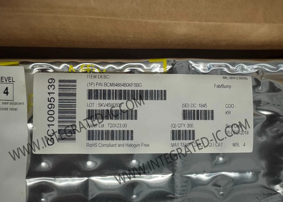 BCM84884B0KFSBG Ethernet IC Cuad-Port Ethernet CMOS Transceiver paquete BGA