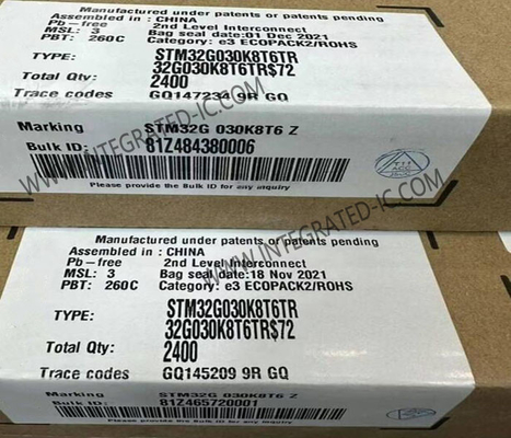 STM32G030K8T6TR Microcontrolador MCU 64MHz Microcontroladores de un solo núcleo de 32 bits LQFP-32