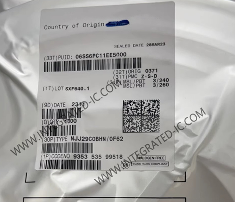 NJJ29C0BHN Chip de circuito integrado controlador de baja frecuencia y receptor IC acceso seguro al automóvil