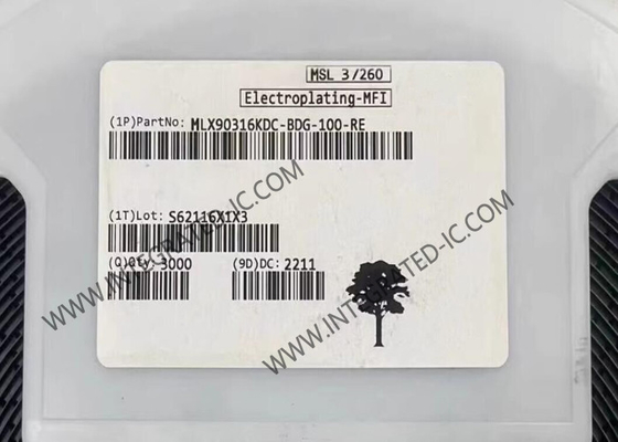 Sensor IC MLX90316KDC-BDG-100-RE Efecto Hall Sensor de posición giratoria IC 8-SOIC