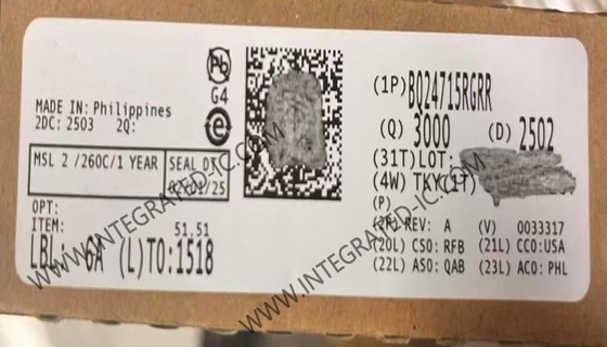 BQ24715RGRR Circuito integrado Chip Buck Controlador de carga de la batería con selectores MOSFET de canal N