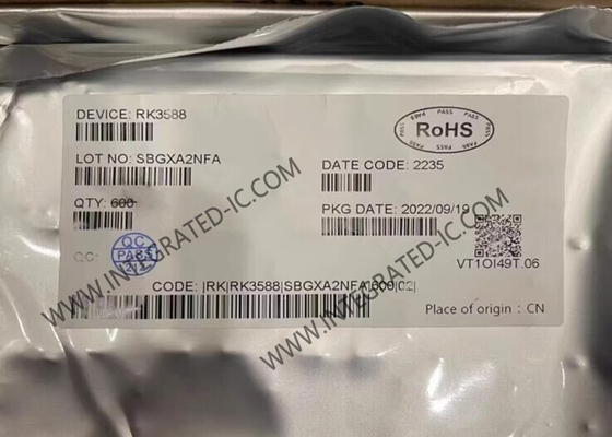 Chip de circuito integrado RK3588 Sistema de propósito general en chip con arquitectura ARM