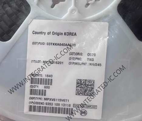 MPXV6115V6T1 Sensor IC -115 a 0 kPa Medidor y sensor de presión absoluta SOP-8