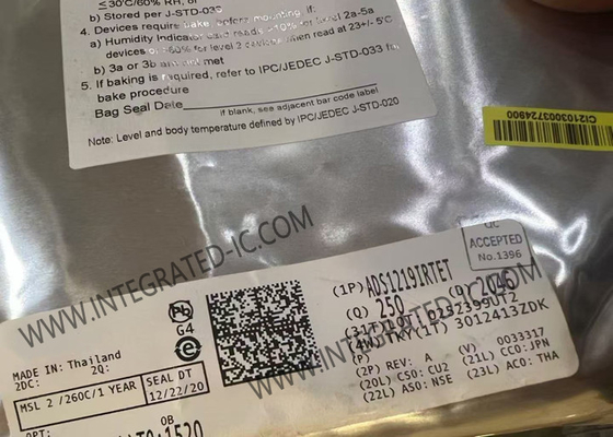 ADS1219IRTET Chip de circuito integrado analógico a convertidor digital ADC de 24 bits Delta-Sigma