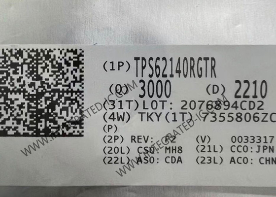 TPS62140RGTR Chip de circuito integrado 3V a 17V 2A Convertidor de paso a paso VQFN-16