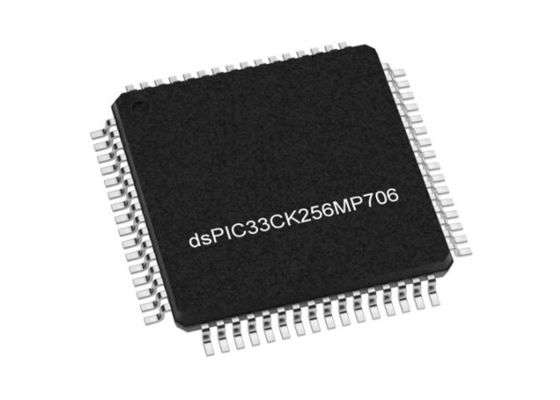 DSPIC33CK256MP706-E/PT Microcontrolador MCU Controlador de señal digital de 100 MHz DSC de un solo núcleo
