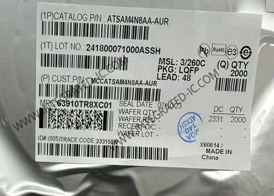 ATSAM4N8AA-AUR Microcontrolador MCU de alto rendimiento de 32 bits ARM Cortex-M4 Microcontroladores