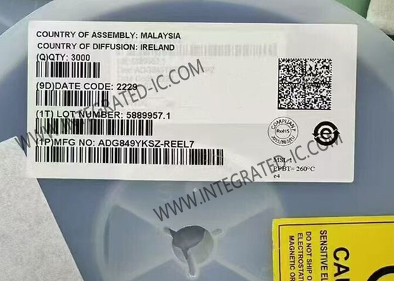 ADG849YKSZ Chip de circuito integrado 600mOhm CMOS SPDT Switch IC SC70-6 Interruptor analógico IC