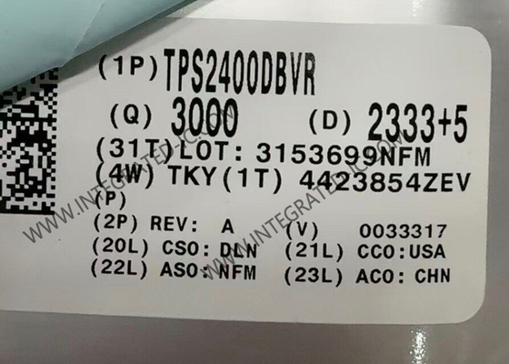 TPS2400DBVR Chip de circuito integrado controlador de protección contra sobrevoltaje de 5,5 V con protección transitoria de entrada de 100 V