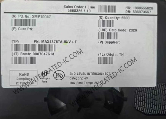 MAX4376TAUK Chip de circuito integrado 1mA amplificador de sentido de corriente lateral alto único