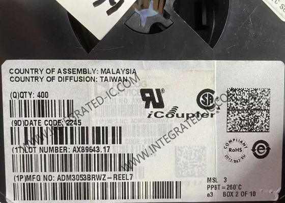 ADM3053BRWZ Chip de circuito integrado CAN Transceiver aislado SOIC-20 CAN FD Transceiver