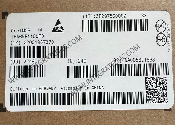 IPW65R110CFD Chip de circuito integrado 650V de potencia de canal N MOSFET Transistores TO-247-3