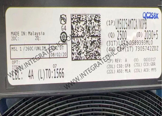 LM5025AMTCX Chip de circuito integrado 90V Modelo de tensión de sujeción activa Controlador PWM