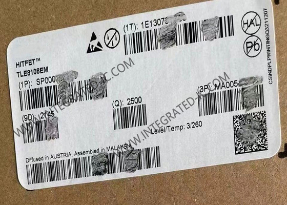 TLE8108EM Chip de circuito integrado de 400mA Interruptores de alimentación inteligentes SSOP24 Interruptor lateral bajo