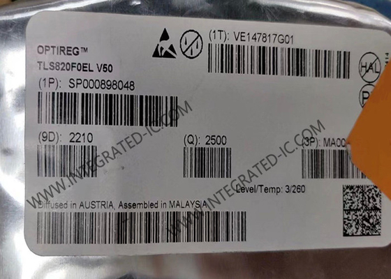 TLS820F0EL Chip de circuito integrado Regulador de tensión lineal de bajo rendimiento para alimentación de 5V