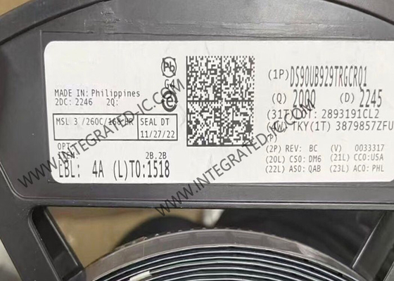 DS90UB929TRGCRQ1 Chip de circuito integrado 5.95Gbps FPD enlace III puente serializador VQFN64