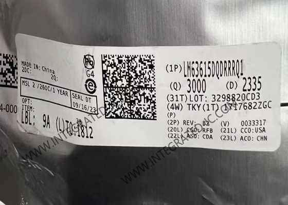 Chip de circuito integrado LM63615DQDRRRQ1 Regulador de conmutación de volante ajustable