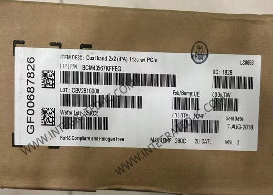 BCM43567KFFBG Módulo de comunicación inalámbrica 802.11ac Adaptador de red inalámbrica