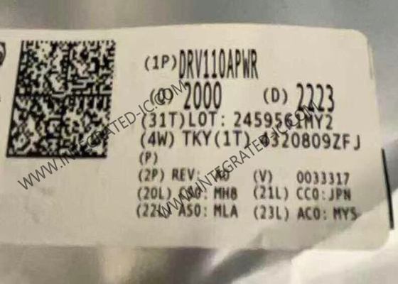 DRV110APWR Chip de circuito integrado de canal único con controlador de retransmisión de lado bajo con regulación de corriente integrada