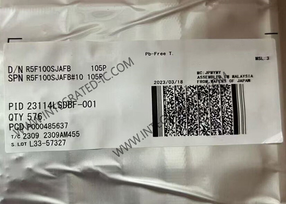 R5F100SJAFB Microcontrolador MCU Microcontroladores de alta función de baja potencia para aplicaciones de propósito general