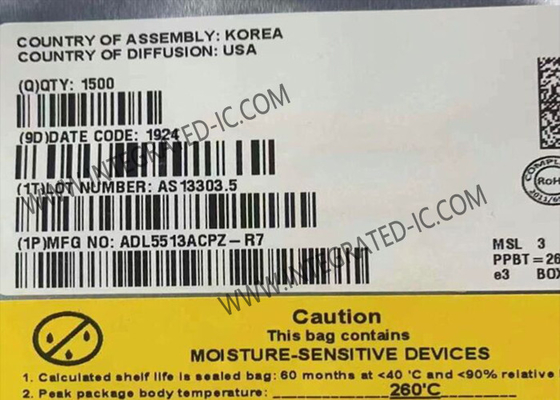 ADL5513ACPZ Modulo de comunicación inalámbrica Detectores logarítmicos 80dB Detector de RF IC