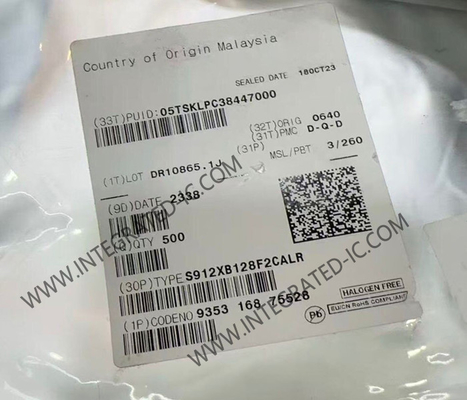 S912XB128F2CALR Microcontrolador MCU 40MHz S12XB Microcontroladores de 16 bits MCU