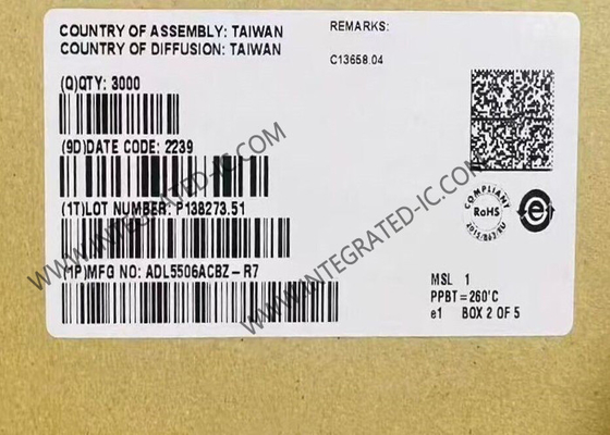 ADL5506ACBZ Módulo de comunicación inalámbrica de 30 MHz a 4,5 GHz Detector de RF de 45 dB