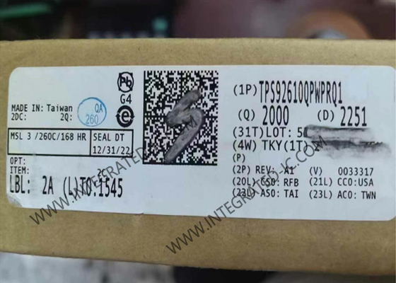 Chip de circuito integrado TPS92610QPWPRQ1 controlador LED de un solo canal para automóviles