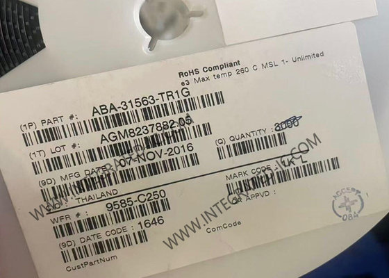 ABA-31563-TR1G Módulo de comunicación inalámbrica de 0 Hz a 3,5 GHz Amplificadores de RF IC SOT-363-6