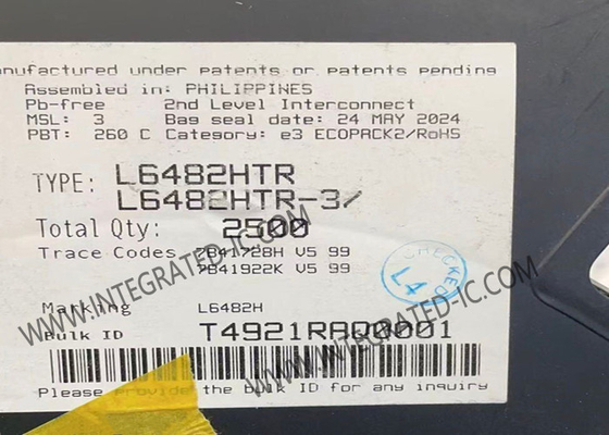 L6482HTR Chip de circuito integrado controlador de motor bipolar 96mA controladores de motor paso a paso