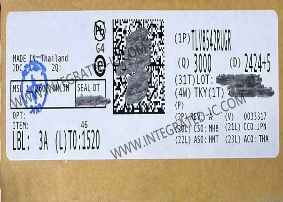 TLV8542RUGR Chip de circuito integrado RRIO Amplificador operativo X2QFN8 Op Amps Chips IC