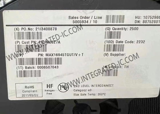 Chip de circuito integrado MAX16945TGUT/V 30mA bomba de carga invertida en el SOT23